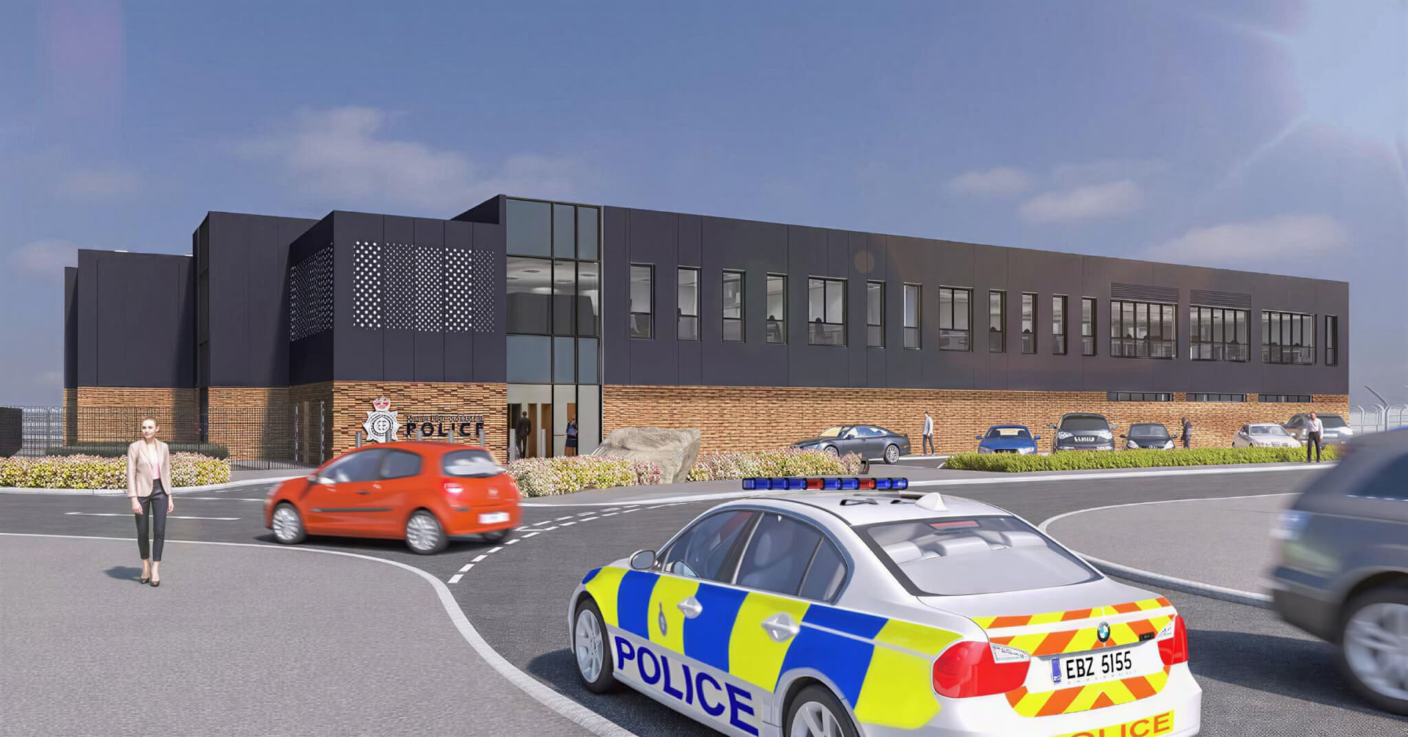Nottingham Custody Suite - CAD21 - external view